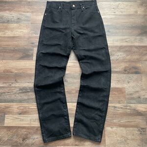 VTG Men’s Wrangler Classic Black Straight-Leg Jeans W30/L30